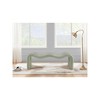 Meridian Furniture,Willow Chenille Fabric Bench - 2 of 4