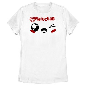 Women's Maruchan Winky Face T-Shirt - 1 of 4