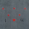 REGALWOVEN Cotton Bathroom Absorbent Heart Pattern Decorative Hand Towel 13" x 29" - 4 of 4