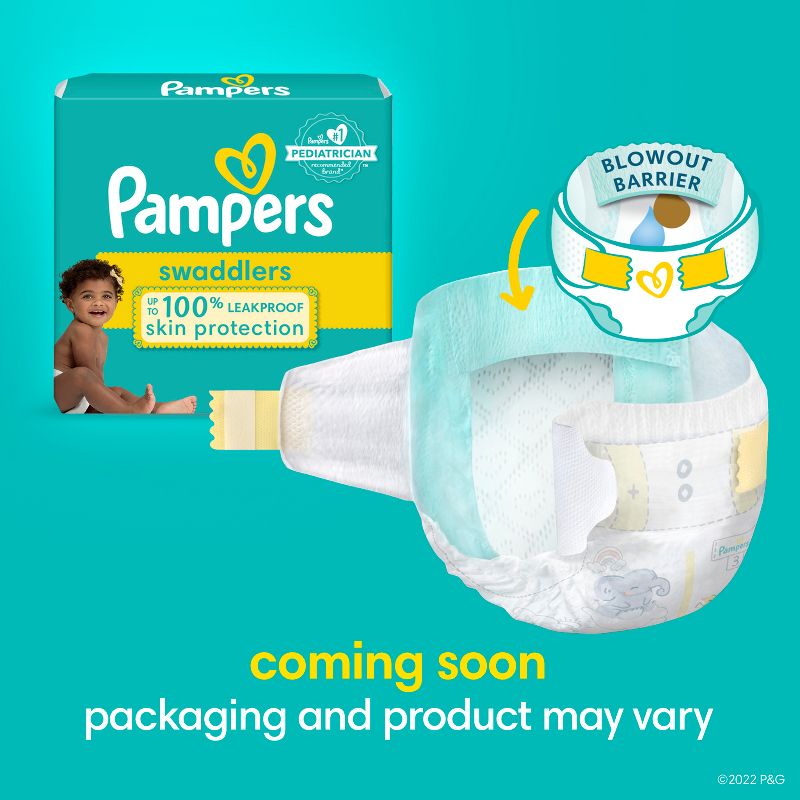 Pampers Swaddlers Active Baby Diapers - (Select Size and Count), 3 of 23