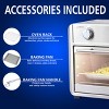 Brentwood 1700 Watt 24 Quart Convection Air Fryer Toaster Oven in Silver - 3 of 4