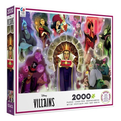 Ceaco Disney Villains 2 Jigsaw Puzzle - 2000pc