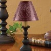 Park Designs Metal Willow Shade - 10" - Red - 2 of 4
