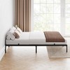 Whizmax 10 Inch Bed Frame, Low Profile Metal Platform Bed Frame Support Mattress Foundation, Noise Free, Easy Assembly, Black - 4 of 4