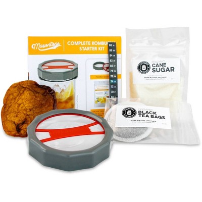 Masontops Kombucha Making Starter Kit for Mason Jars