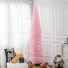 Aghana Digitals 7FT Slim Blue Artificial Christmas Tree with 499 Realistic Branch Tips, Detachable - 4 of 4