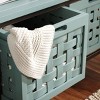 Isaac Wooden Storage Bench - AMH6530 - Safavieh Couture - 2 of 4