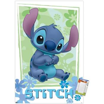 Trends International Disney Lilo and Stitch - Flowers Unframed Wall Poster Prints