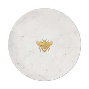 tag Bee Inlay Marble Serving Board - 1 of 2