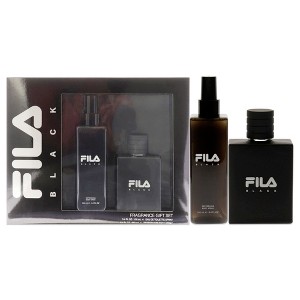 Fila Black by Fila for Men - 2 Pc Gift Set 3.4oz EDT Spray, 8.4oz Body Spray - 1 of 4