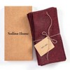 Solino Home Linen Cocktail Napkins | Athena - 4 of 4