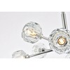 Elegant Lighting Graham 8 - Light Pendant in  Chrome - 3 of 4