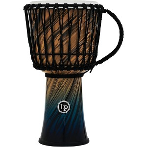 LP Performer Rope Tuned Djembe 10 in. Blue Fade - 1 of 4
