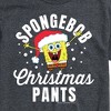 Men's - SpongeBob SquarePants - Christmas Pants Short Sleeve Graphic T-Shirt - 2 of 4