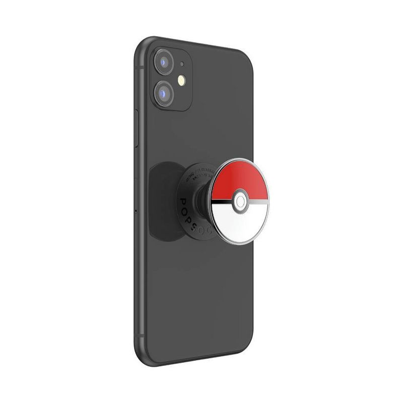 PopSockets PopGrip Enamel Cell Phone Grip &#38; Stand - Pokeball, 6 of 10