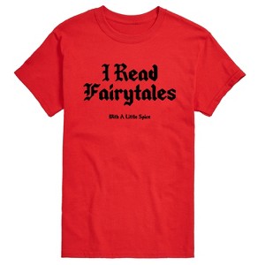 Men's - Instant Message - Read Spice Fairytales Short Sleeve Graphic T-Shirt - 1 of 4