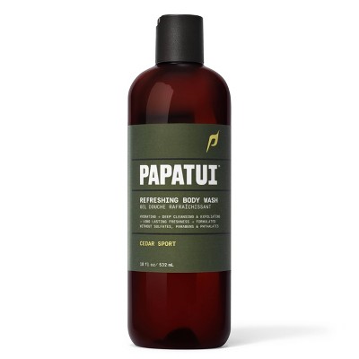 Papatui Refreshing Men's Body Wash Cedar Sport - 18 fl oz