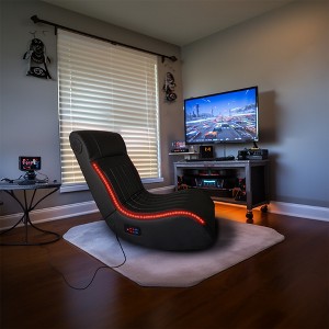 Racxily Foldable Gaming Chair with With Onboard Speakers - 1 of 4