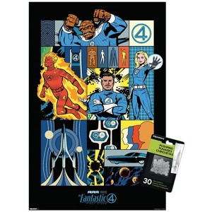 Trends International Marvel Fantastic Four: First Steps (2025) - Comic Panel Unframed Wall Poster Prints - 1 of 4