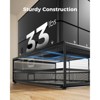 2 Tier Monitor Stand, Metal Monitor Riser with Drawer, Desk Organizer, Monitor Stand with Storage, Desktop Computer Stand for PC, Laptop, Printer - 3 of 4