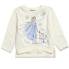 Disney Frozen Princess Anna Elsa Girls Sweatshirt and Leggings Outfit Set Toddler - 2 of 4