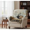 Grey Ghost With Verse Woven Throw – 50x60 inch Faith and Reflection by Manual Woodworkers and Weavers - 3 of 3