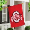 Evergreen Ohio State University House Applique Flag- 28 x 44 Inches Indoor Outdoor Sports Decor - 3 of 4