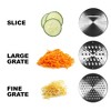 Gourmet Edge Stainless Steel Mixing Bowl Set For Home Kitchen (10 Piece) - 3 of 4