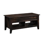 Cross Island Coffee Table With Lift Top Medium Brown Signature Design By Ashley Target