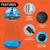Joyfy 6 FT Tall Halloween Inflatable Outdoor Decoration, Inflatable UFO with Built-in LEDs for Halloween Party Yard Garden Lawn Outside Decoration - 4 of 4