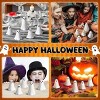 5 Pcs Halloween Ghost Figurine Resin Ghost Sculpture Statue Cute Halloween Decorations Spooky Tiered Tray Decor for Table Centerpieces Tabletop Shelf - 4 of 4