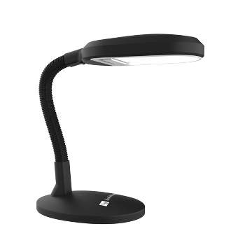 Hasting Home Sunlight LED Desk Lamp with Adjustable Gooseneck Arm