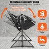 VEVOR Reclining Camping Chair, 300 lbs Load Camping Hammock Chair, Rocking Lounge Folding Chair with Cup Holder Storage Bag Headrest - 4 of 4