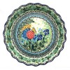 Blue Rose Polish Pottery 636 Ceramika Artystyczna Pie Plate - 2 of 2