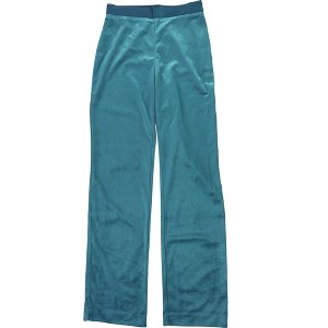 GUESS Womens Lilli Velvet Satin Trim Dress Pants - 1 of 2