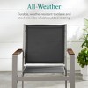 Best Choice Products Set of 2 Textilene Chairs, Conversation Dining Accent Furniture w/ Armrests - 3 of 4