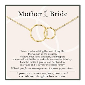 HOPE LOVE SHINE Mother of the Bride Gifts from Groom Wedding Necklace Sterling Silver Pearl 18" - 1 of 4
