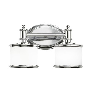 Vaxcel Carlisle 2 - Light Vanity in  Chrome - 1 of 4