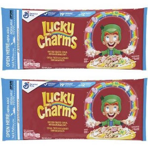 General Mills Lucky Charms 2 Pack/32oz Each Bagged Breakfast Cereal - 1 of 3