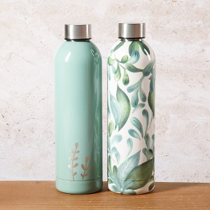 Bloomhouse Lush Forest 2 Pack 25 OZ Insulated Stianless Steel Water Bottle & Thermal - 1 of 3