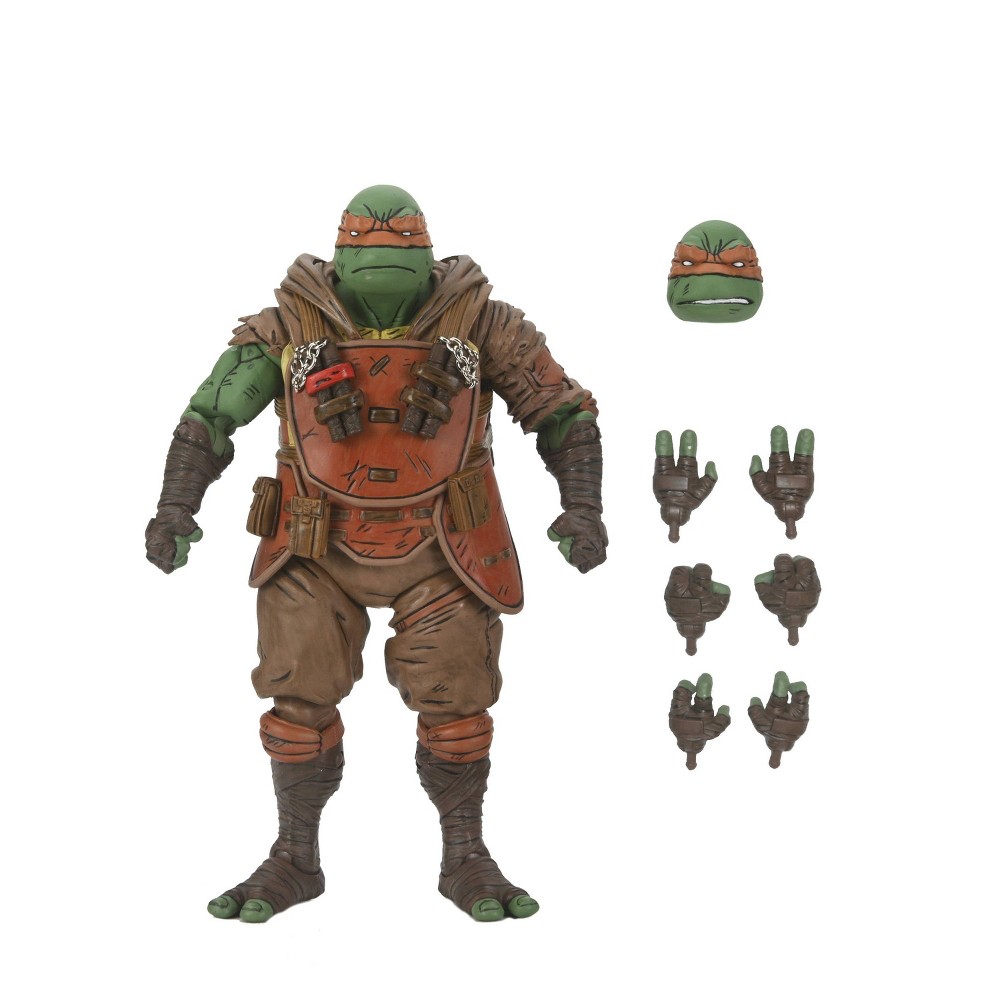 Photos - Action Figures / Transformers NECA Teenage Mutant Ninja Turtles Ultimate Flashback Michelangelo 7" Action Figure 