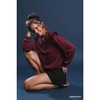 I am a Fashion Junky Umgee Luxeknit Ruffle Shoulder Quarter-Zip Sweatshirt - 3 of 4