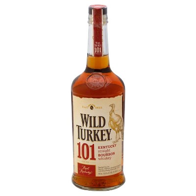 Wild Turkey 101 Proof Bourbon Whiskey - 750ml Bottle