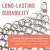 Impresa Sous Vide Weight - Chainmail Stainless Steel 1.3lb Weight - Sous Vide Weights and Clips - 2 Clips Full Submersion - 4 of 4
