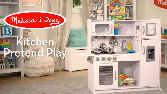 Melissa &#38; Doug Let&#39;s Play House Wash and Dry Dish Set (24pc), 2 of 13, play video