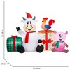 Holiday Living 6-ft Wide Lighted Barnyard Scene Christmas Inflatable - 3 of 4