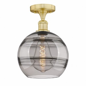 Rochester - 1 Light Semi-Flush Mount In Industrial Style-11.75 Inches Tall and 10 Inches Wide - 1 of 1