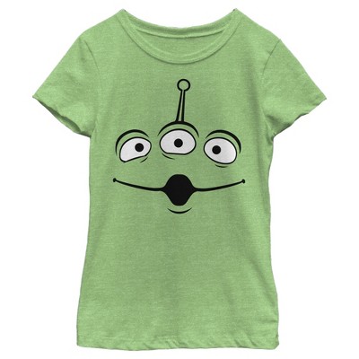 Girl's Toy Story Squeeze Alien Costume Tee T-shirt : Target