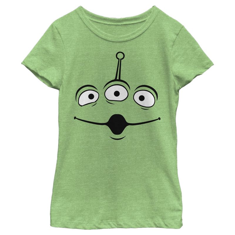 Girl's Toy Story Squeeze Alien Costume Tee T-Shirt, 1 of 4