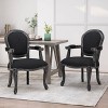 2pk Baldner Traditional Upholstered Dining Chairs - Christopher Knight Home - 2 of 4